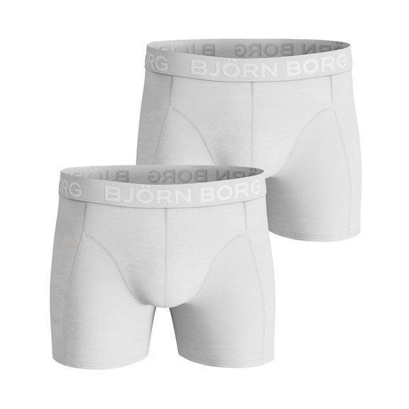 Björn Borg 2P CORE SHORTS SOLID WHITE