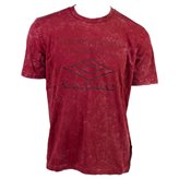 Umbro WASHED TEE RED