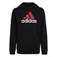 Adidas BL 2 JR HOODIE BLACK/RED