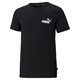 Puma ESS LOGO JR TEE BLACK