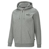 Puma ESS SMALL LOGO HOOD GREY